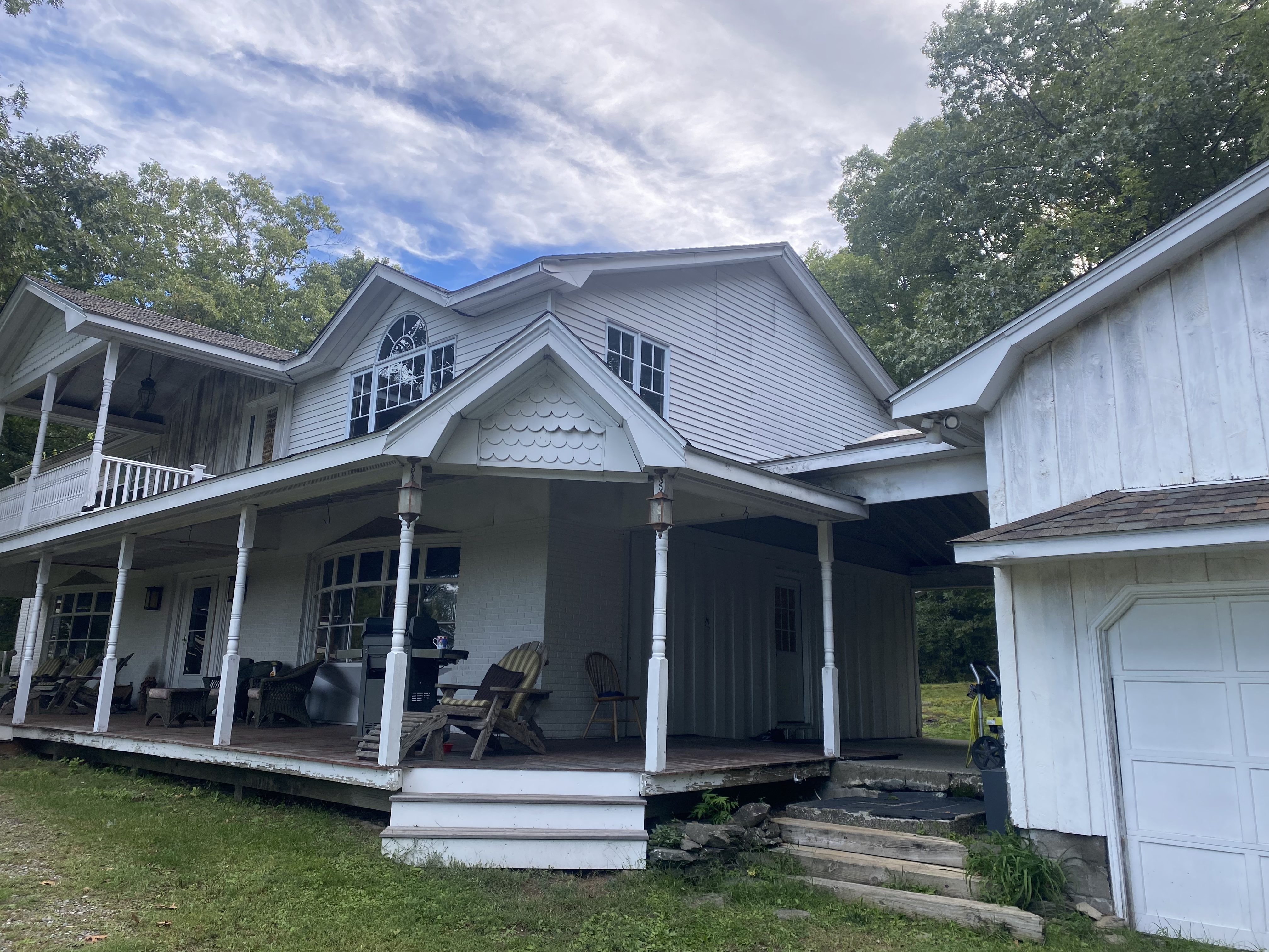 Siding before replacement